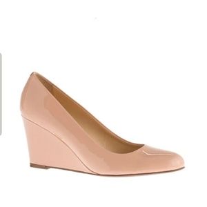 J. Crew Patent leather Wedges